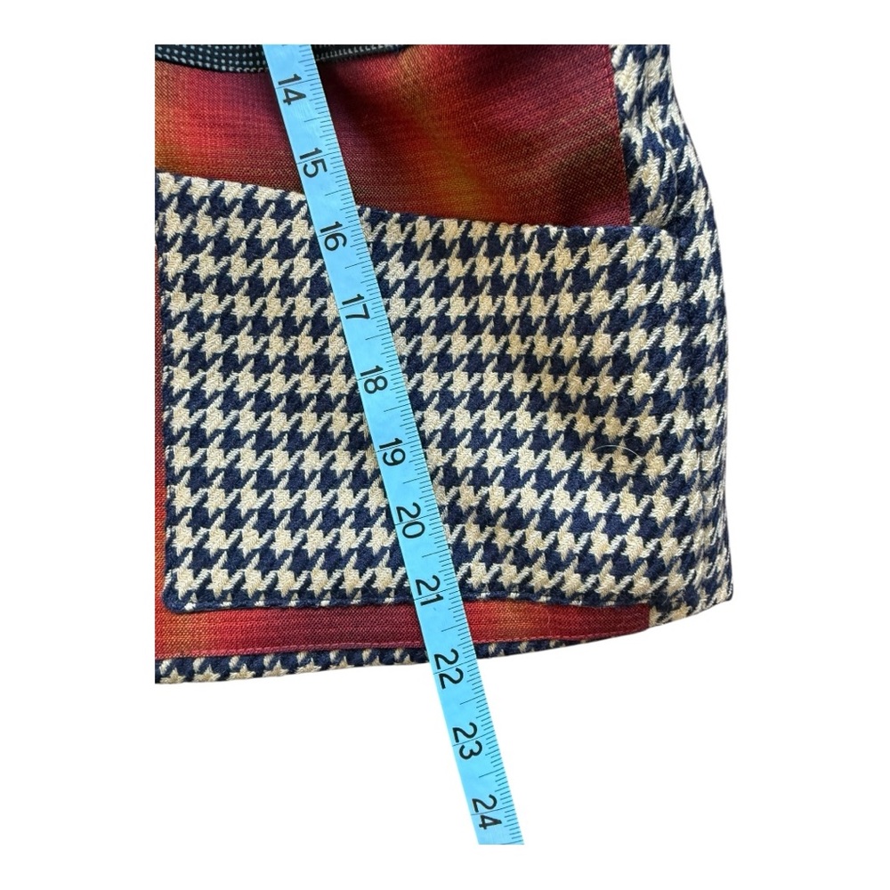 Canvas Backs Women's Multicolor Patchwork Blazer - image 7